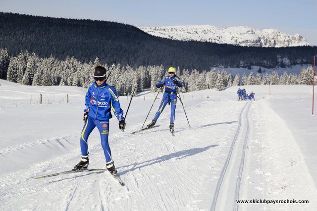 Entrainement Glières